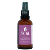 SOiL Natural Hand Sanitiser - Lavender & Tea Tree